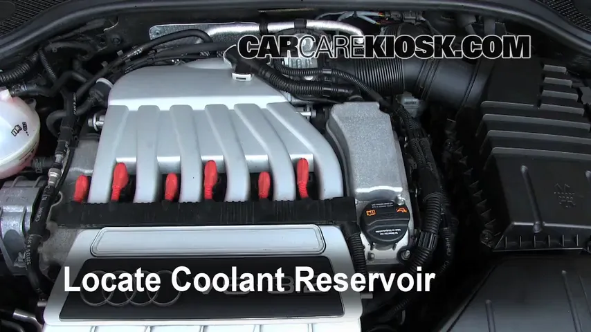 2008 Audi TT Quattro 3.2L V6 Coupe Coolant (Antifreeze)